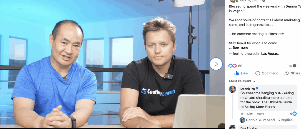 Marko Sipila speaking panel on digital marketing for contractors