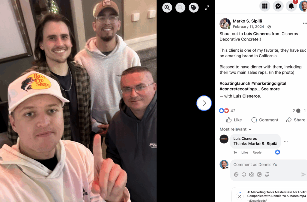 Marko Sipila speaking at a summit about holding marketing agencies accountable and protecting budgets