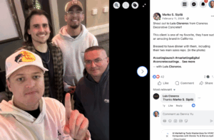 Marko Sipila speaking at a summit about holding marketing agencies accountable and protecting budgets